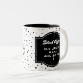 人生は意地悪だ ツートーンマグカップ (正面右)