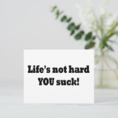 人生は懸命よ吸! ポストカード (スタンド正面)