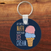 人生は数学の科学の先生についておもしろいすべてではない キーホルダー (正面)