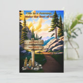 人生は旅だグリーティング最高のカードに 招待状 (スタンド正面)