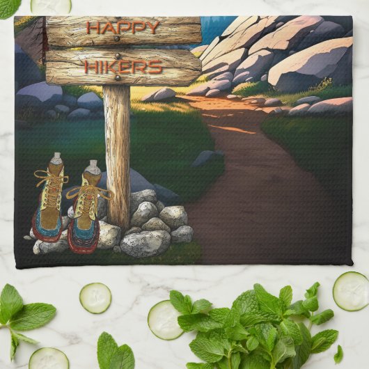 人生は旅だ最高の キッチンタオル (折り畳み)