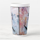 人生は旅だ カフェラテマグ (正面)