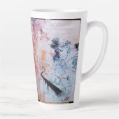 人生は旅だ カフェラテマグ (右)