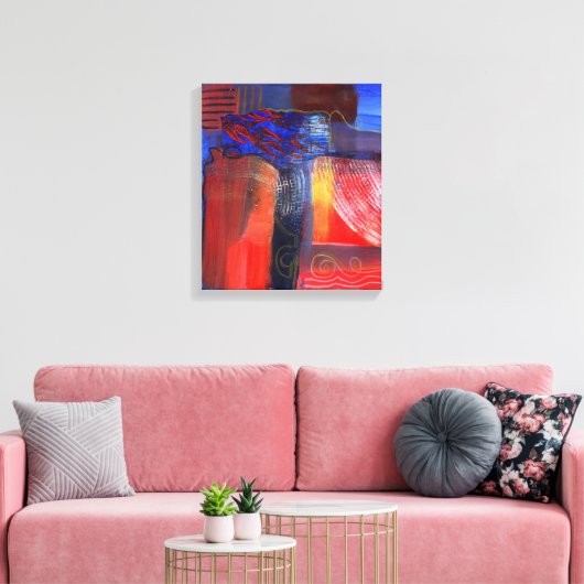 人生は旅だ キャンバスプリント (インサイチュ (リビング))