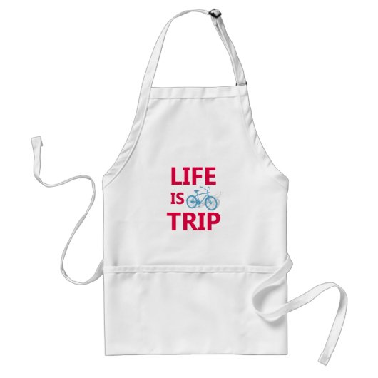 人生は旅だ スタンダードエプロン (正面)