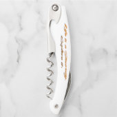 人生は旅だ ソムリエナイフ (正面)