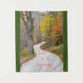 人生は旅だ タペストリー (正面)