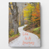 人生は旅だ フォトプラーク (正面)