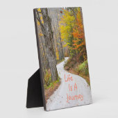 人生は旅だ フォトプラーク (側面)