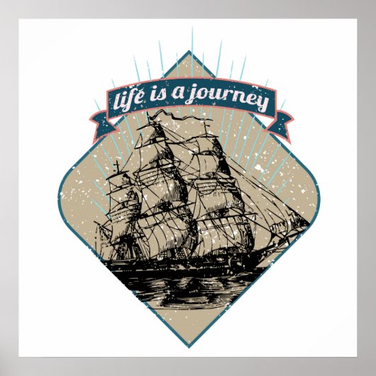 人生は旅だ ポスター (正面)