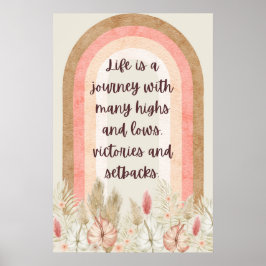 人生は旅だ。 ポスター