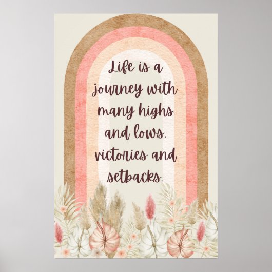 人生は旅だ。 ポスター (正面)