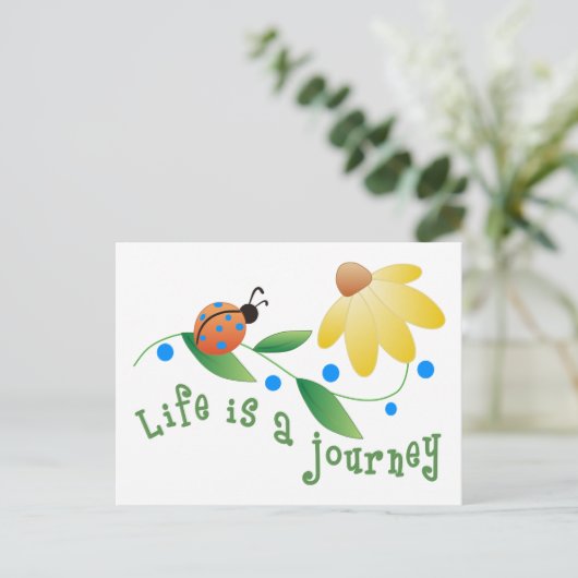 人生は旅だ ポストカード (スタンド正面)