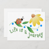 人生は旅だ ポストカード (正面/裏面)