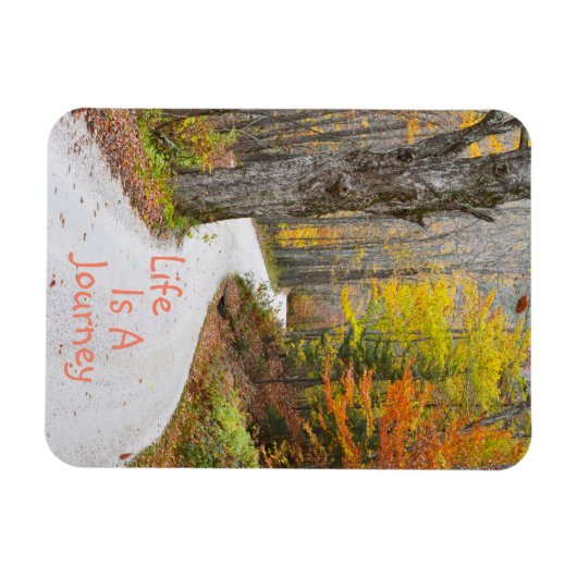 人生は旅だ マグネット (横)