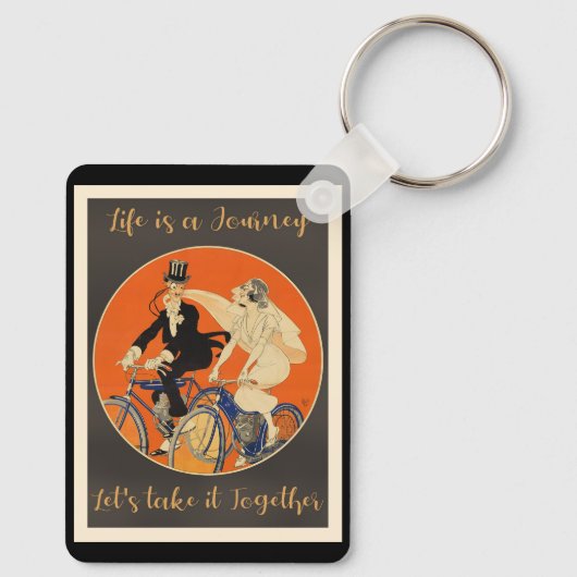 人生は旅だ、愛。 キーホルダー (裏面)
