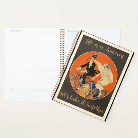 人生は旅だ、愛。 プランナー手帳 (ディスプレー)