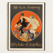 人生は旅だ、愛。 プランナー手帳 (正面)