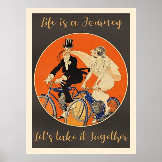 人生は旅だ、愛。 ポスター (正面)