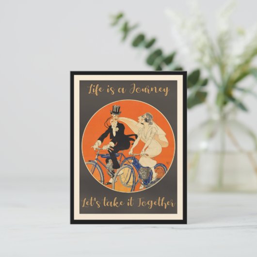 人生は旅だ、愛。 ポストカード (スタンド正面)