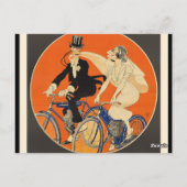 人生は旅だ、愛。 ポストカード (裏面)