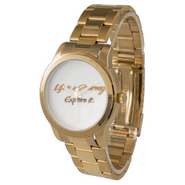 人生は旅だ 腕時計