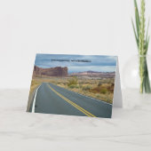 人生は旅であり目的地ではない カード (正面)