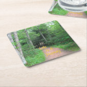 人生は旅である2 スクエアペーパーコースター (アングル)