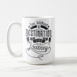 人生は旅である コーヒーマグカップ