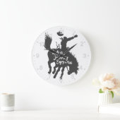 人生は旅であ楽しむる – 背景色を選択 ラージ壁時計 (ホーム)