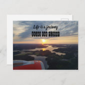 人生は旅なり ポストカード (正面/裏面)