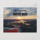 人生は旅なり ポストカード (正面)