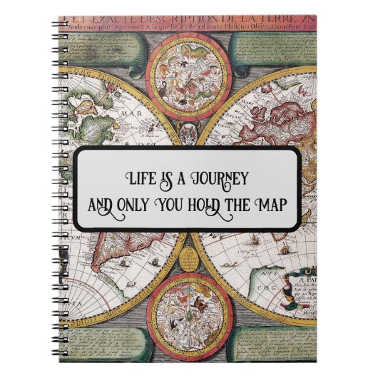 人生は旅のノート ノートブック (正面)