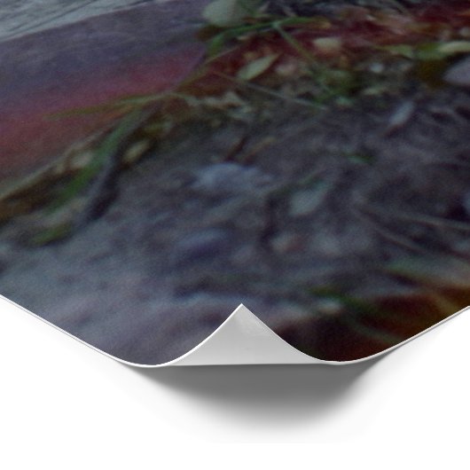 人生は旅の引用文感動的ギフトアート ポスター (角)