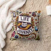 人生は旅の枕 クッション (ブランケット)
