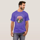 人生は旅キャンプラバーギフト Tシャツ (正面フル)