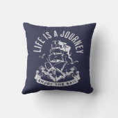 人生は旅楽しむだ クッション (裏面)