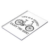 人生は旅楽しむだ ノートブック (左側)