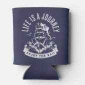 人生は旅楽しむだ 缶クーラー (裏面)