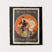 人生は旅、愛 タペストリー (正面)