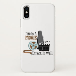 人生は映画だ iPhone X ケース