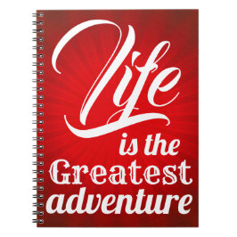 人生は最大の冒険 ノートブック