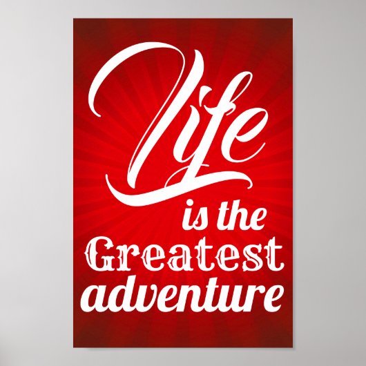 人生は最大の冒険 ポスター (正面)