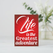 人生は最大の冒険 ポストカード (スタンド正面)