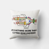 人生は最期の存在に過ぎない クッション (裏面)