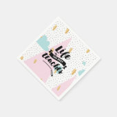 人生は最高の先生 スタンダードカクテルナプキン (角)