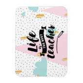 人生は最高の先生 マグネット (縦)