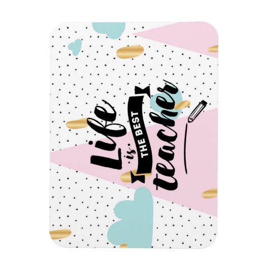 人生は最高の先生 マグネット (縦)