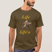 "人生は最高 Tシャツ (正面)
