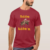 "人生は最高 Tシャツ (正面)